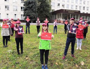 Флешмоб «За мое сердце, за твое сердце, для всех наших сердец» прошел в Раменской ЦРБ