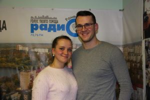 Члены Молодежного парламента Раменского г.о. Сергей Небесный и Эльмира Басимова стали гостями эфира