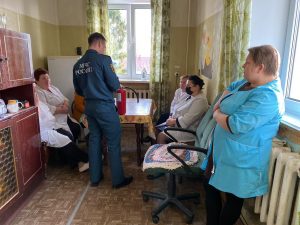 Дни пожарной безопасности провели в Никоновском поселении