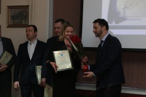 Глава Раменского г.о. В.Неволин поздравил сотрудников Раменского приборостроительного конструкторского бюро с началом нового года