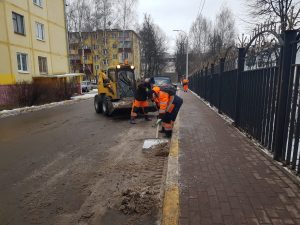 Уборка территорий города ведется в ежедневном режиме