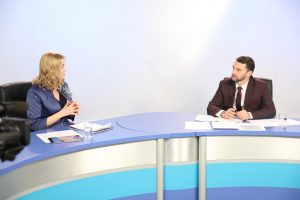 16 января глава Раменского г.о. Виктор Неволин принял участие в программе «Вечерний диалог» на Раменском телевидении