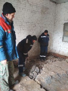 На ВНС в д.Левино Раменского г.о. продолжаются работы по замене полового покрытия