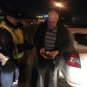 Водителей проверили на трезвость в Раменском