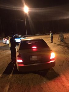 14 батальон ДПС провел рейд «Нетрезвый водитель» на территории обслуживания