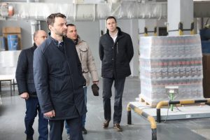 Глава Раменского г.о. посетил комбинат хлебопродуктов им.В.Я.Печенова