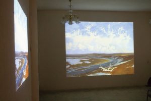 В ДК «Победа» прошёл повтор инсталляции «Заоблачные миры»