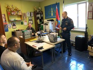 В Островцах провели профилактические беседы по пожарной безопасности