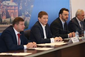 Зампред подмосковного правительства Вадим Хромов провел встречу с представителями бизнес-сообщества Раменского