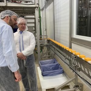 Глава Раменского г.о. посетил предприятие «Хохланд»