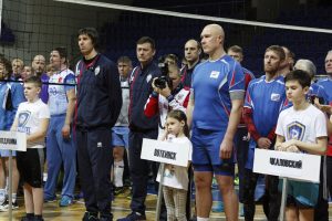 В спорткомплексе «Борисоглебский» состоялось торжественное открытие Кубка России по волейболу среди ветеранов