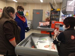 Вместе с сотрудниками «ТУ «Гжельское» директор Г.Н.Голинкова проинспектировали 15 торговых сетевых предприятий, находящихся на подведомственной территории