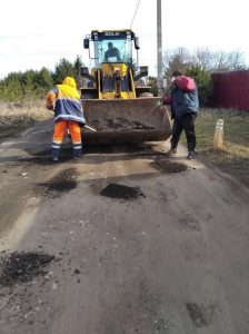В сельском поселении Константиновское, в деревне Кочина Гора, проведены работы в рамках текущего содержания дорог