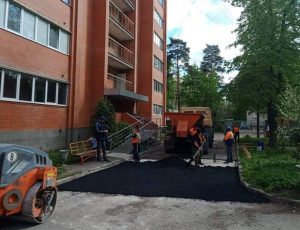 Раменский городской округ в числе лучших муниципалитетов по устранению ям во дворах