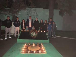 Акция «Свеча памяти» прошла в пос.Удельная