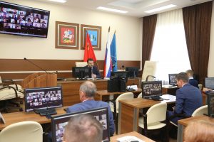 Глава Раменского городского округа Виктор Неволин провёл оперативное совещание