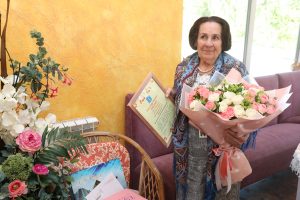 С  90-летием  Калиновскую Антонину Петровну