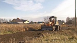 Устройство подъездных дорог в д.Поддубье