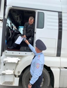 Госавтоинспекция проводит профилактические  мероприятия «Грузовик»