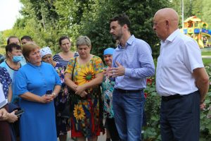 Глава Раменского г.о. встретился с жителями с.Никитское