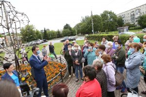 Глава Раменского г.о. встретился с жителями ТУ «Сафоновское»