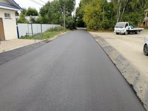 В  ТУ «Новохаритоновское» проведен ремонт внутриквартальной дороги в д.Бахтеево от д.42 до д.48.