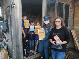 День пожарной безопасности прошел в ТУ Никоновское