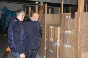 Директор ТУ Сергей Демин посетил предприятие «Сахара пак» в поселке Ильинский