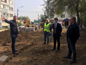 Благоустройство дворовой площадки в ТУ «Островецкое» Раменского г.о.