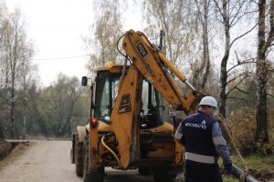 В селе Малахово  выполняются строительно-монтажные работы ГРС