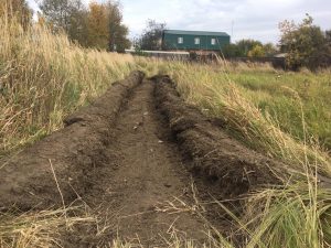 На территории ТУ «Гжельское» в рамках  борьбы с палом сухой травы и предупреждению пожаров проведена опашка