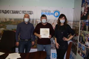 Сегодня гостем «РаменскоеLIFE» стал медийный Дед Мороз — Андрей Буткевич