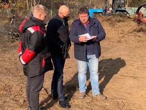 Директор МКУ «ТУ «Ильинский» Сергей Демин провел выездное совещание