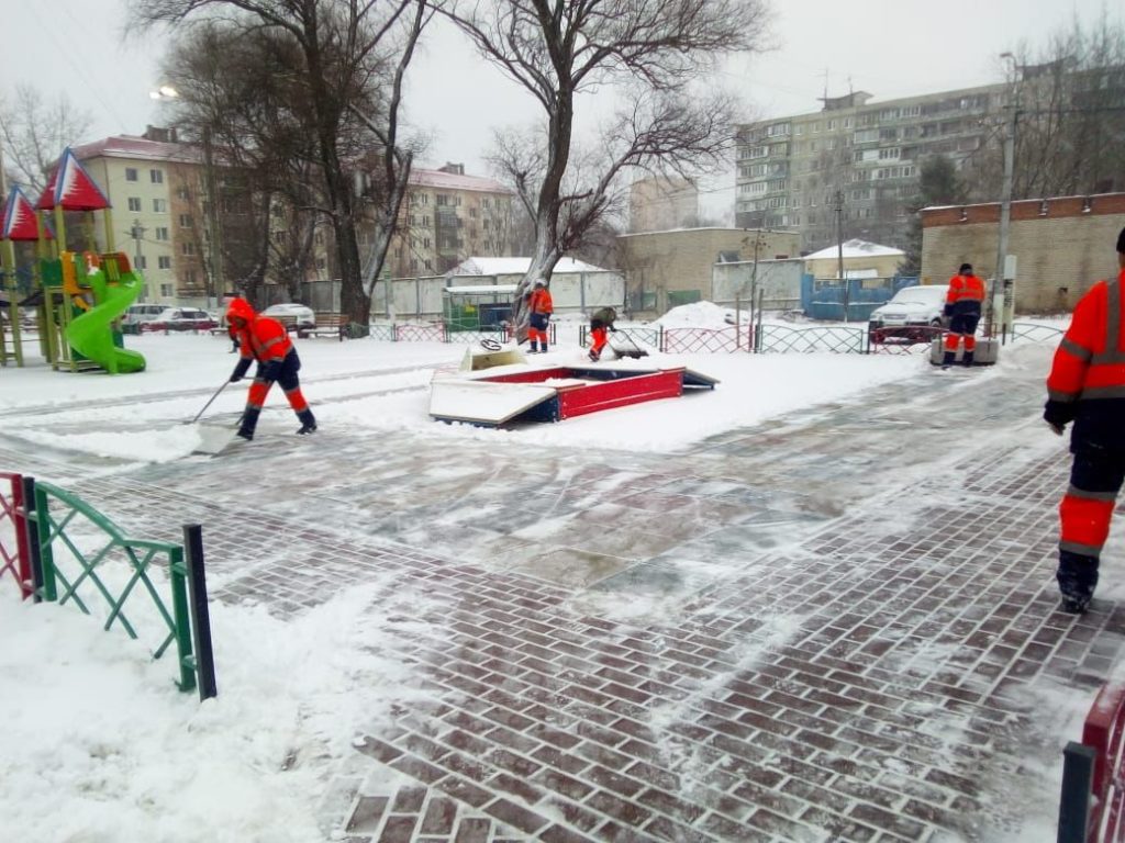 В Раменском г.о. за минувшие сутки убрано более 480 тыс.кв.м. от снега -  РамМедиа - Раменский городской округ - Раменское