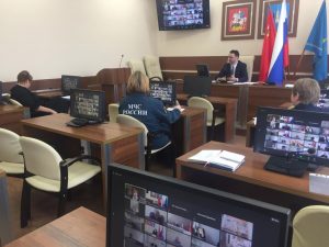 Совещание с Уполномоченным по правам ребёнка в Московской области Ксенией Мишоновой на тему «Безопасность детства» состоялось в администрации Раменского городского округа в формате Zoom-конференции