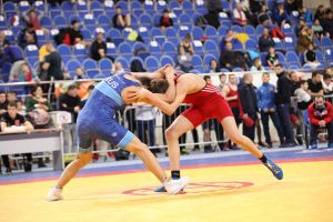 Юношеский турнир по греко-римской борьбе памяти Виктора Горячева проходит в СК «Борисоглебский»