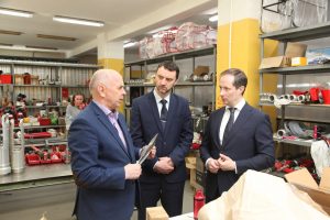 Роман Терюшков и Виктор Неволин посетили фирму «СПРУТ»