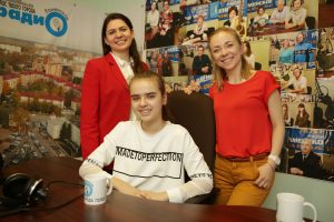 София Фанта, участница шоу «Голос. Дети» на Первом канале, стала гостьей утренней передачи РаменскоеLIFE