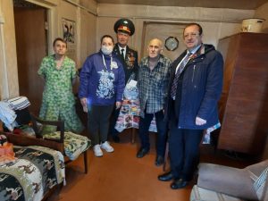 В Заболотьевском поселении поздравили ветеранов с Днем Победы