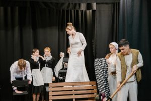 Раменский молодежный театр «Первопроходцы» показал спектакль «Граф Нулин» по одноименному произведению Александра Сергеевича Пушкина