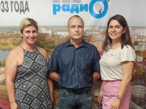 О безопасности на воде на Раменском радио рассказали Виталий Столбов и Татьяна Этина