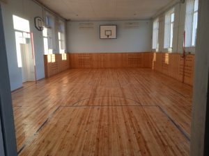 Новый учебный год Новосельская школа начнет с обновленным спортивным залом