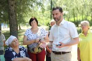 Глава Раменского г.о. Виктор Неволин встретился с жителями населенных пунктов ТУ «Ульянинское»