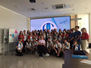 Пятый юбилейный выпуск школы спортивных волонтеров состоялся в СК «Борисоглебский» 27 августа