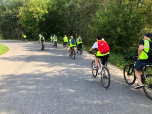 В ТУ Кузнецовское провели велопробег