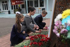 В Юрово состоялся митинг, посвященный событиям в Беслане