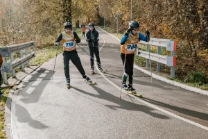 Лыжероллеры соревновались в Раменском в выходные