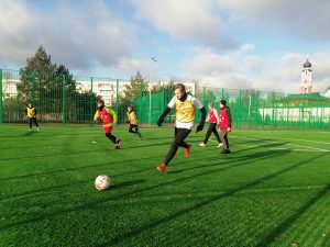 Во дворе Константиновской средней школы открылся современный спортивный комплекс