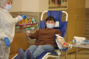 Молодежный день донора прошел в Раменском