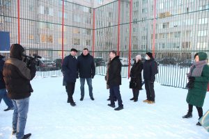 Встреча с жителями поселка Удельная